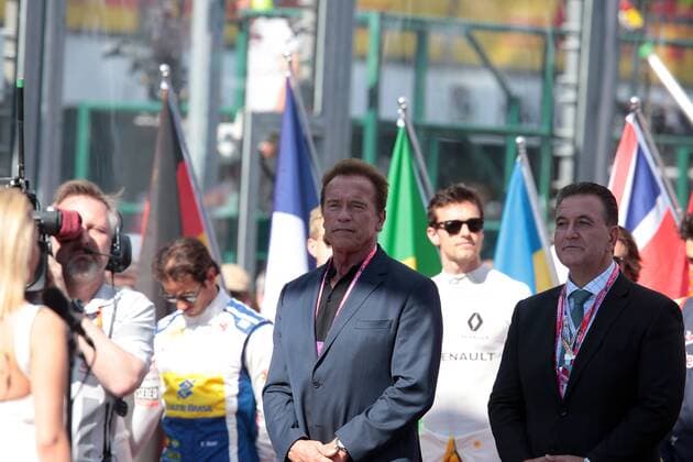 Australian Grand Prix, Melbourne 17 - 20 March 2016 20.03.2016 - Race, Arnold Schwarzenegger (AUT), Actor 