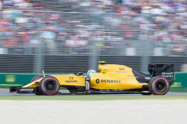 March 20, 2016: Jolyon Palmer (GBR) 30 from the Renault F1 team at turn two of the 2016 Australian Formula One Grand Prix at Albert Park, Melbourne, Australia. Formula One 2016: Australia - Race - ZUMAc04_