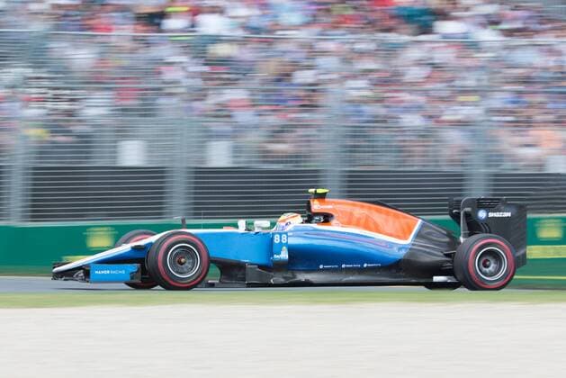 March 20, 2016: Rio Haryanto (IDN) 88 from the Manor Racing at turn two of the 2016 Australian Formula One Grand Prix at Albert Park, Melbourne, Australia. Formula One 2016: Australia - Race - ZUMAc04_