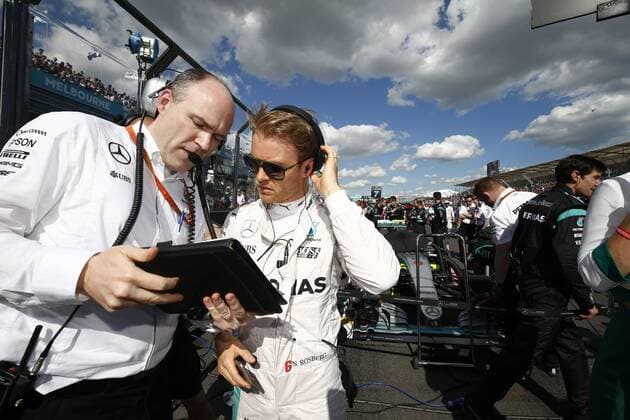 Motorsports: FIA Formula One World Championship WM Weltmeisterschaft 2016, Grand Prix of Australia, 6 Nico Rosberg (GER, Mercedes AMG Petronas Formula One Team), xHOCHxZWEIx