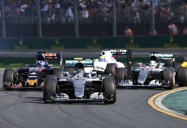 Motorsports: FIA Formula One World Championship WM Weltmeisterschaft 2016, Grand Prix of Australia, 6 Nico Rosberg (GER, Mercedes AMG Petronas Formula One Team), xHOCHxZWEIx