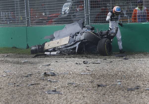 Motorsports: FIA Formula One World Championship WM Weltmeisterschaft 2016, Grand Prix of Australia, 14 Fernando Alonso (ESP, McLaren Honda Formula 1 Team), xHOCHxZWEIx