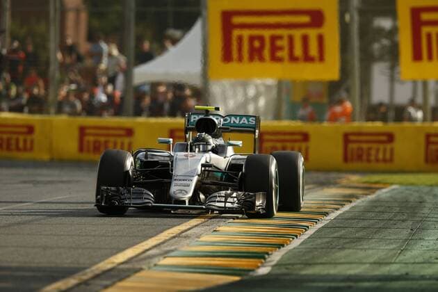 Motorsports: FIA Formula One World Championship WM Weltmeisterschaft 2016, Grand Prix of Australia, 6 Nico Rosberg (GER, Mercedes AMG Petronas Formula One Team), xHOCHxZWEIx