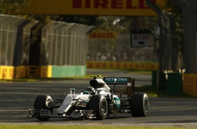 Motorsports: FIA Formula One World Championship WM Weltmeisterschaft 2016, Grand Prix of Australia, 6 Nico Rosberg (GER, Mercedes AMG Petronas Formula One Team), xHOCHxZWEIx