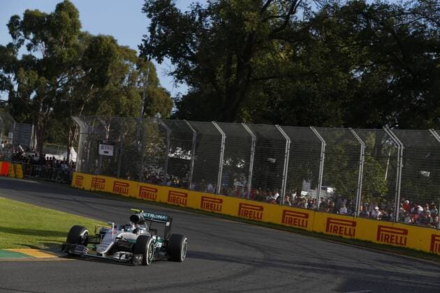 Motorsports: FIA Formula One World Championship WM Weltmeisterschaft 2016, Grand Prix of Australia, 6 Nico Rosberg (GER, Mercedes AMG Petronas Formula One Team), xHOCHxZWEIx