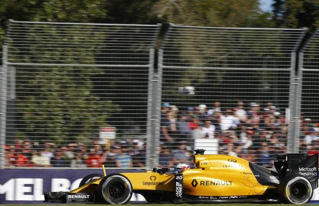Motorsports: FIA Formula One World Championship WM Weltmeisterschaft 2016, Grand Prix of Australia, 20 Kevin Magnussen (DEN, Renault Formula 1 Team), xHOCHxZWEIx