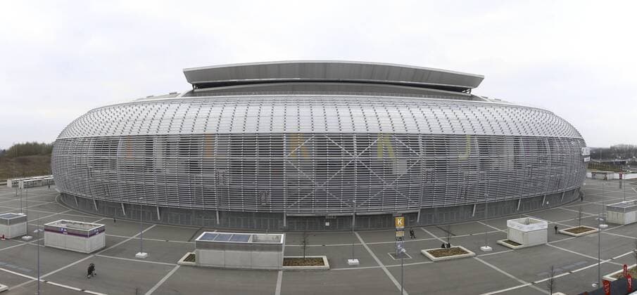 Stadionansichten, Stade Pierre Mauroy, Heimstätte Lille OSC - Frankreich, Ligue 1 - 19 03 2016 GwendolineLeGoff Panoramic 