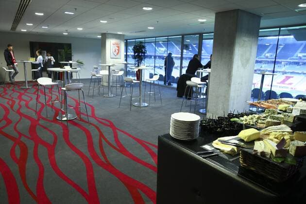 salon vip - Stadionansichten, Stade Pierre Mauroy, Heimstätte Lille OSC - Frankreich, Ligue 1 - 19 03 2016 GwendolineLeGoff Panoramic 