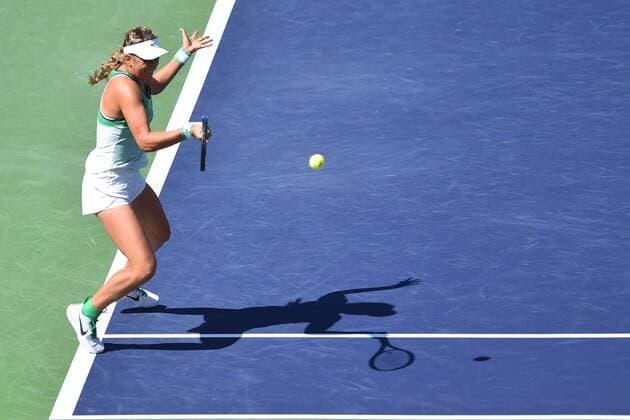 Victoria Azarenka (Bel) def Serena Williams (USA) TENNIS : Indian Wells 2016 - 20 03 2016 TennisMagazine Panoramic 