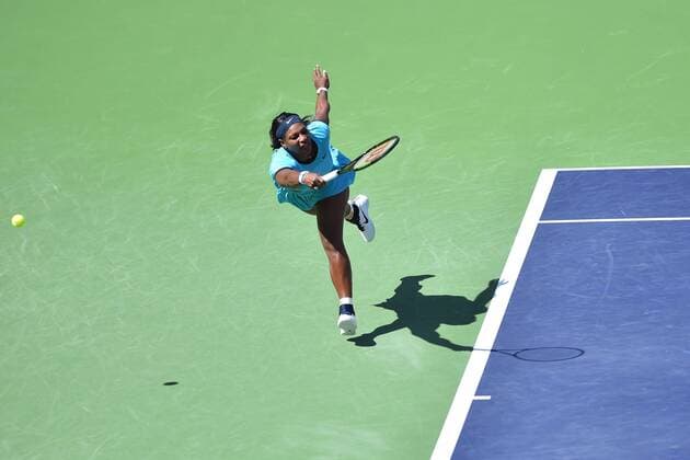 Victoria Azarenka (Bel) def Serena Williams (USA) TENNIS : Indian Wells 2016 - 20 03 2016 TennisMagazine Panoramic 