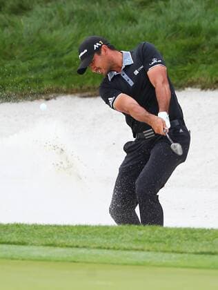 March 20, 2016: Jason Day comes out of the sand on eighteen to win the Arnold Palmer Invitational presented by Mastercard in Orlando, FL.. (Photo by Tim Larson Icon Sportswire) GOLF: MAR 20 PGA Golf Herren - Arnold Palmer Invitational presented by MasterCard - Final Round Icon288160320208 EDITORIAL USE ONLY