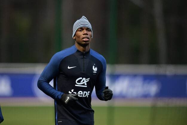 Paul Pogba (fra) FOOTBALL : Training Nationalteam Frankreich - 21 03 2016 AnthonyBIBARD FEP Panoramic 