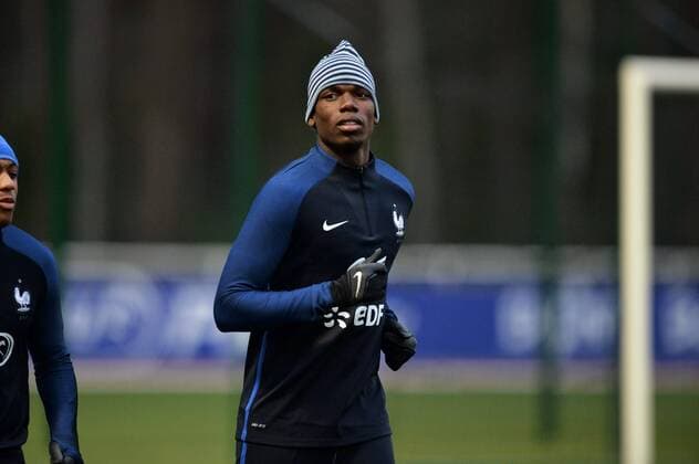 Paul Pogba (fra) FOOTBALL : Training Nationalteam Frankreich - 21 03 2016 AnthonyBIBARD FEP Panoramic 