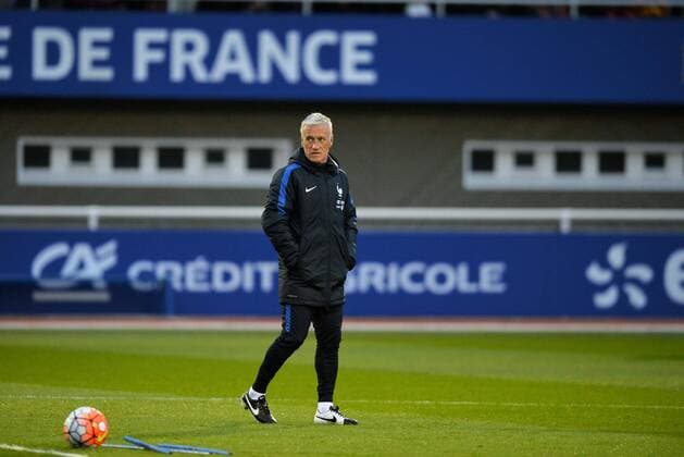 Didier Deschamps (fra) FOOTBALL : Training Nationalteam Frankreich - 21 03 2016 AnthonyBIBARD FEP Panoramic 