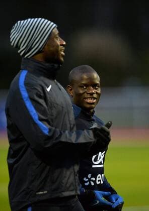 N Golo Kante (fra) - Moussa Sissoko (fra) FOOTBALL : Training Nationalteam Frankreich - 21 03 2016 AnthonyBIBARD FEP Panoramic 