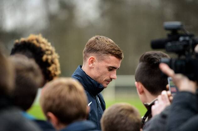 Antoine Griezmann (fra) FOOTBALL : Training Nationalteam Frankreich - 21 03 2016 AnthonyBIBARD FEP Panoramic 