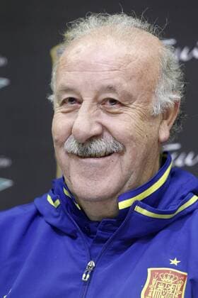 Coach Vicente del Bosque during comercial event during Spanish national football team stage. March 22,2016.  (2016032242)