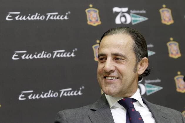 Diego Copado, Communication Director of El Corte Ingles, during comercial event during Spanish national football team stage. March 22,2016.  (2016032243)
