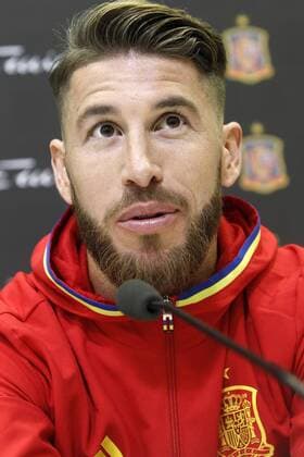 Sergio Ramos during comercial event during Spanish national football team stage. March 22,2016.  (2016032235)