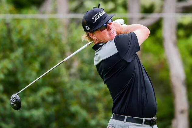 23 MAR 2016: Charley Hoffman watches his tee shot on number 2 during the World Golf Championships - Dell Match Play Round 1 at the Austin Country Club Austin, Texas. (Photo by Ken Murray Icon Sportswire) GOLF: MAR 23 PGA Golf Herren - World Golf Championships-Dell Match Play - Round 1 Icon1603231005 EDITORIAL USE ONLY