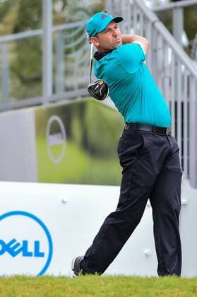 23 MAR 2016: Sergio Garcia watches his tee shot on number 1 during the World Golf Championships - Dell Match Play Round 1 at the Austin Country Club Austin, Texas. (Photo by Ken Murray Icon Sportswire) GOLF: MAR 23 PGA Golf Herren - World Golf Championships-Dell Match Play - Round 1 Icon1603231015 EDITORIAL USE ONLY