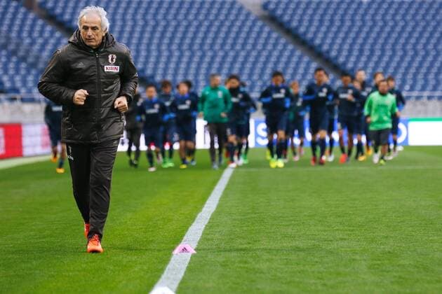 Fußball, WM-Quali, Training Nationalteam Japan Vahid Halilhodzic (JPN), MARCH 23, 2016 - Football Soccer : Japan training session ahead of the FIFA World Cup WM Weltmeisterschaft Fussball Russia 2018 Asian Qualifier Second Round match agansit Afghanistan at Saitama Stadium 2002 in Saitama, Japan. Noxthirdxpartyxsales  (ipha019874)