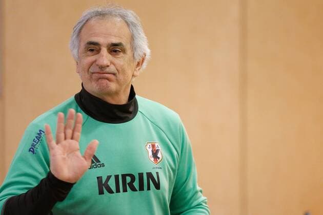 Fußball, WM-Quali, Training Nationalteam Japan Vahid Halilhodzic (JPN), MARCH 23, 2016 - Football Soccer : Japan press conference PK Pressekonferenz ahead of the FIFA World Cup WM Weltmeisterschaft Fussball Russia 2018 Asian Qualifier Second Round match agansit Afghanistan at Saitama Stadium 2002 in Saitama, Japan. Noxthirdxpartyxsales  (ipha019901)