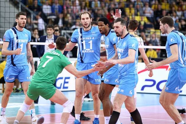 24.03.2016 LODZ , ATLAS ARENA, VOLLEYBALL MEN, CHAMPIONS LEAGUE, PGE SKRA BELCHATOW vs. ZENIT KAZAN:  20160324FNAM007