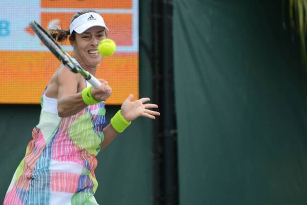 March 24, 2016 - Miami, Florida, United States - ANA IVANOVIC in her match vs T. Pereira in the Miami Open. Tennis 2016 - Miami Open - Day 4 - ZUMAl132