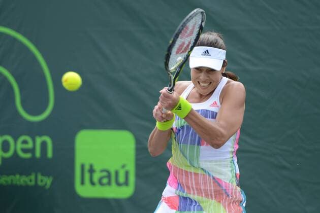 March 24, 2016 - Miami, Florida, United States - ANA IVANOVIC in her match vs T. Pereira in the Miami Open. Tennis 2016 - Miami Open - Day 4 - ZUMAl132