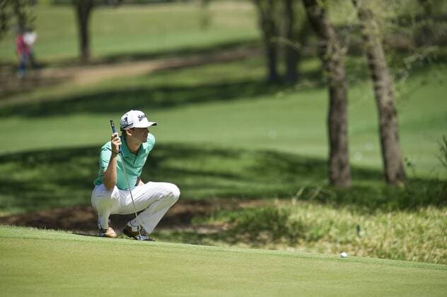 March 24, 2016: Smylie Kaufman in action World Golf Championships-Dell Match Play Round 2 at the Austin Country Club. Austin, Texas. PGA Golf Herren 2016: World Golf Championships MAR 24 - ZUMAc04_