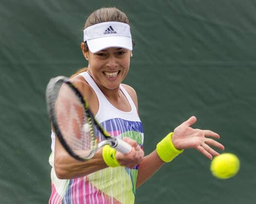 March 24 2016: Ana Ivanovic (SRB) defeats Teliana Pereira (BRA) by 6-3, 6-0, at the Miami Open being played at Crandon Park Tennis Center in Miami, Key Biscayne, Florida. Ã‚Â© Tennis 2016: Miami Open March 16 - ZUMAc04_