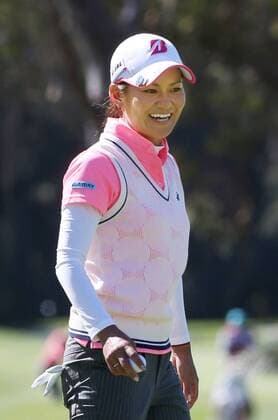 Miyazato shares 1st-round lead at Kia Classic Ai Miyazato reacts after making an eagle on the par-5 10th hole during the first round of the Kia Classic at Aviara Golf Club in Carlsbad, California on March 24, 2016. Miyazato shot a 5-under 67 to share the lead with Brittany Lang, Jodi Ewart Shadoff and Park In Bee. 