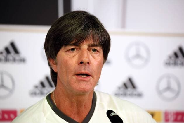 Bundestrainer Joachim Löw - Pressekonferenz der Deutschen Nationalmannschaft, Mercedes-Benz Berlin