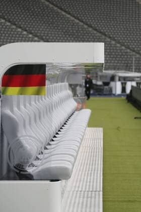 Bank von Deutschland - Abschlusstraining der Deutschen Nationalmannschaft, Olympiastadion Berlin