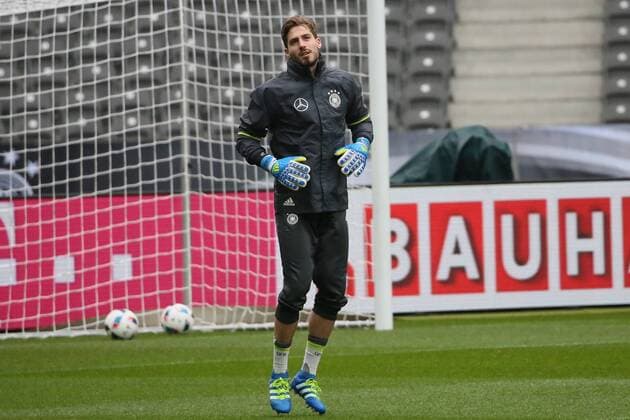 Kevin Trapp - Abschlusstraining der Deutschen Nationalmannschaft, Olympiastadion Berlin