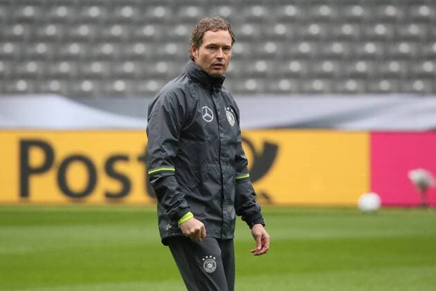 Co-Trainer Marcus Sorg - Abschlusstraining der Deutschen Nationalmannschaft, Olympiastadion Berlin
