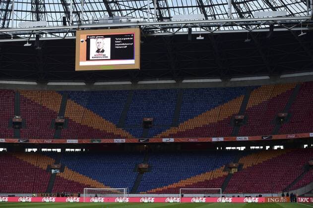 Fußball, Länderspiel, Niederlande - Frankreich, Trauer um Johan Cruyff Hommage an Johan Cruyff FOOTBALL : NED vs FRA - Friendly (Nationalteam) - 25 03 2016 JBAutissier 