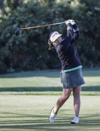 March 25, 2016: Jane Park on the 2nd tee box during the second round of the Kia Classic at Aviara Golf Club in Carlsbad, California. LPGA Golf Damen 2016: Kia Classic MAR 25 - ZUMAc04_