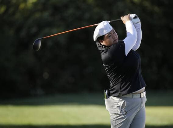 March 25, 2016: Christina Kim on the 2nd tee box during the second round of the Kia Classic at Aviara Golf Club in Carlsbad, California. LPGA Golf Damen 2016: Kia Classic MAR 25 - ZUMAc04_
