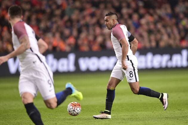 Fußball, Länderspiel, Niederlande - Frankreich Dimitri Payet (France) FOOTBALL : NED vs FRA - Friendly (Nationalteam) - 25 03 2016 JBAutissier 