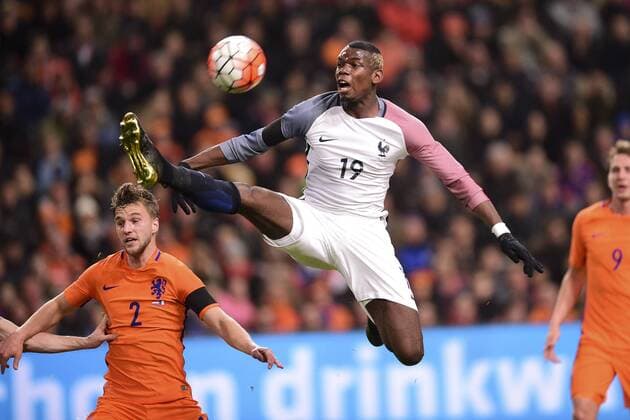 Fußball, Länderspiel, Niederlande - Frankreich Paul Pogba (France) FOOTBALL : Netherlands vs France - Friendly Match - 25 03 2016 JBAutissier Panoramic 