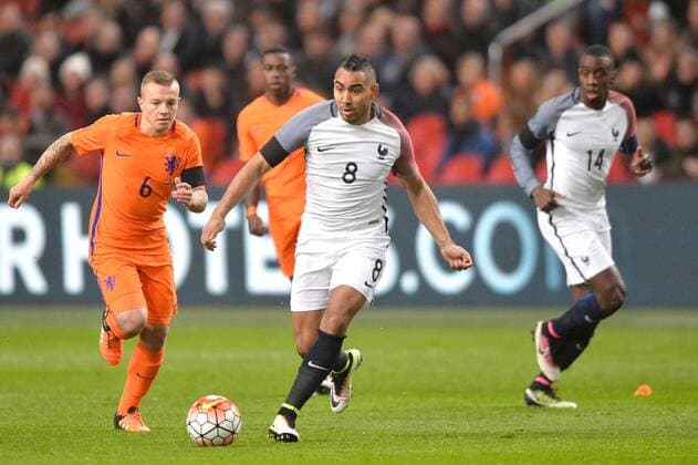 Fußball, Länderspiel, Niederlande - Frankreich DIMITRI PAYET - Jordy Clasie FOOTBALL : Netherlands vs France - Friendly Match - 25 03 2016 AnthonyBIBARD FEP Panoramic 