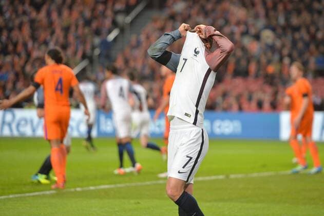 Fußball, Länderspiel, Niederlande - Frankreich Antoine Griezmann - DECEPTION FOOTBALL : Netherlands vs France - Friendly Match - 25 03 2016 AnthonyBIBARD FEP Panoramic 
