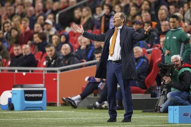 Fußball, Länderspiel, Niederlande - Frankreich coach Danny Blind of Holland during the friendly match between Netherlands and France on March 25, 2016 at the Amsterdam Arena in Amsterdam, The Netherlands. Netherlands v France Friendly match 2015 2016 xVIxxIVx 5216484