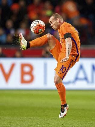 Wesley Sneijder of Holland during the friendly match between Netherlands and France on March 25, 2016 at the Amsterdam Arena in Amsterdam, The Netherlands. Netherlands v France Friendly match 2015 2016 xVIxxIVx 5216760
