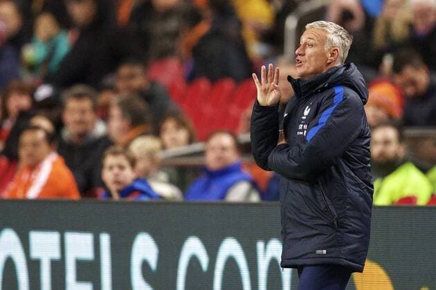 coach Didier Deschamps of France during the friendly match between Netherlands and France on March 25, 2016 at the Amsterdam Arena in Amsterdam, The Netherlands. Netherlands v France Friendly match 2015 2016 xVIxxIVx 5216780