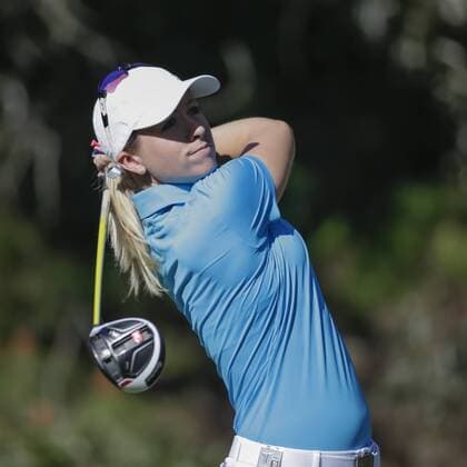 March 25, 2016: Jodi Ewart Shadoff tees off on the 17th hole during the second round of the Kia Classic at Aviara Golf Club in Carlsbad, California. LPGA Golf Damen 2016: Kia Classic MAR 25 - ZUMAc04_