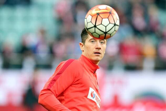 WROCLAW 26.03.2016 International Friendly , Nationalteam Länderspiel FOOTBALL MATCH: POLAND - FINLAND ROBERT LEWANDOWSKI  160326PYK0018