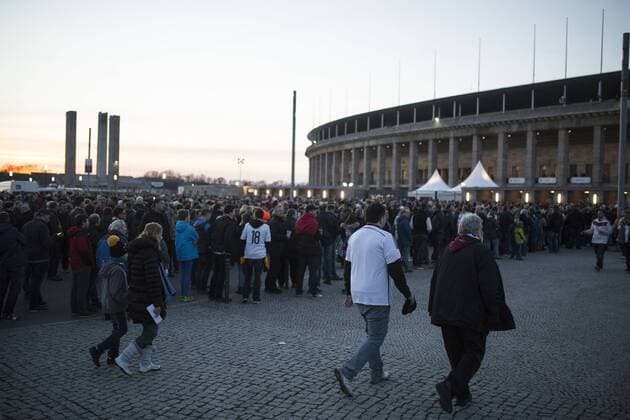 26.03.2016, Berlin, Deutschland, GER, Impressionen vor dem FussballLänderspiel (Nationalteam) Deutschland gegen England, Olympiastadion
